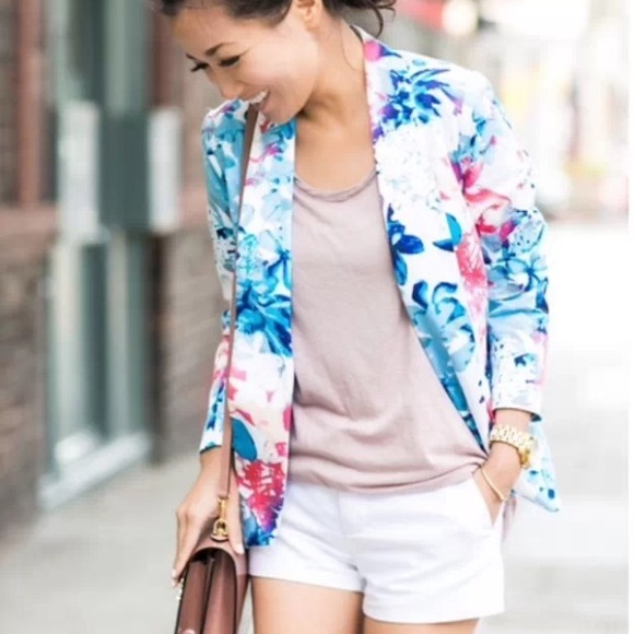 ✨ SOLD! ✨ NWT Mossimo Printed Blazer/Jacket - Picture 3 of 4