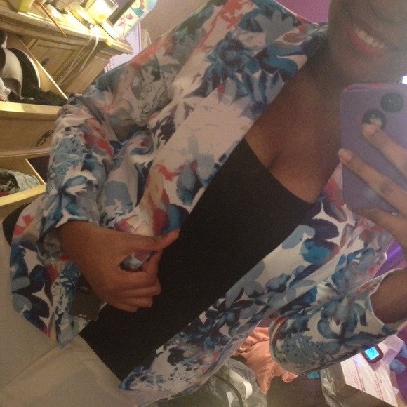 ✨ SOLD! ✨ NWT Mossimo Printed Blazer/Jacket - Picture 4 of 4