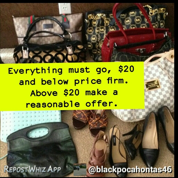 Shoes, bags, novelty items closing out account. - Picture 1 of 1