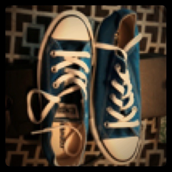 Converse All Star  Strong  Blue Sneakers