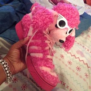 JeremyScottAddidas (MEN size) 11 in women's