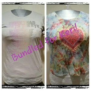 Transformers T-shirt and Tie-Dye T-shirt