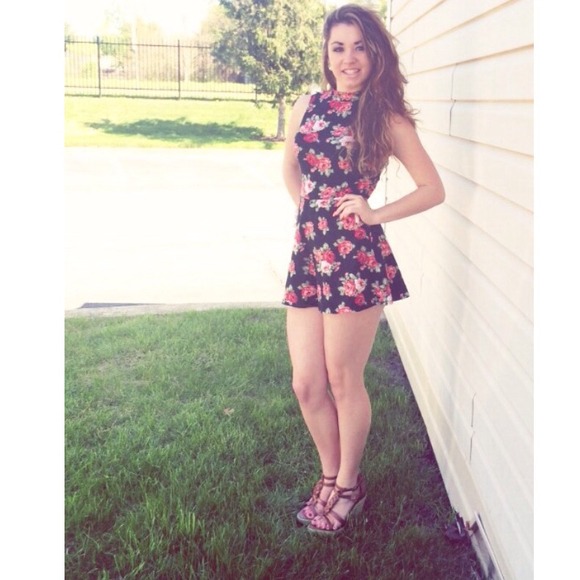 Floral romper