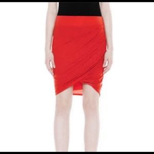 Helmut Lang Nova wrap skirt