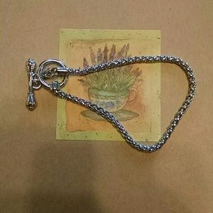 Pandora-like toggle bracelet