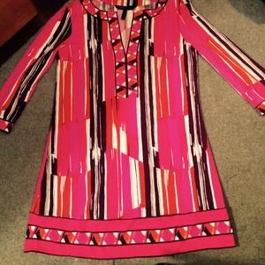BCBG Multi-colored dress