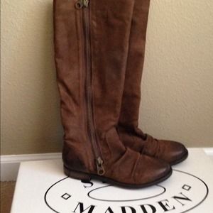 Steve Madden leather boots
