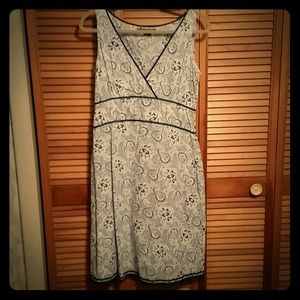 Ralph Lauren Paisley Navy Dress