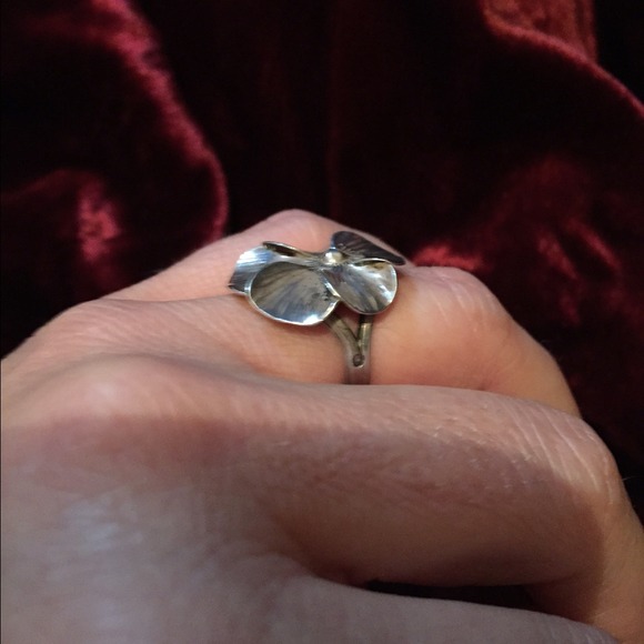 Flower Wrap Ring - Picture 3 of 4
