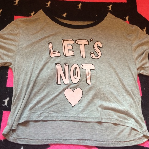 Crop graphic tshirt
