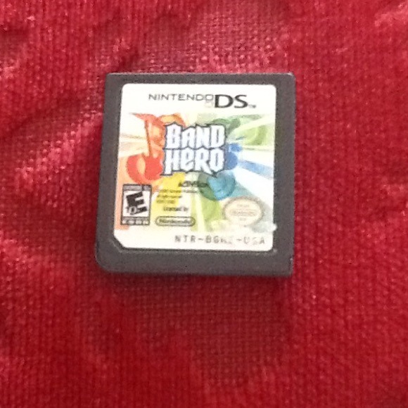 Nintendo DSI game band hero