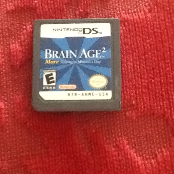 Nintendo DSI game Brian Age 2