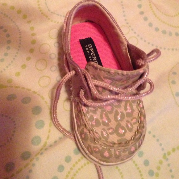 Sherry boat shoes for a baby girl
