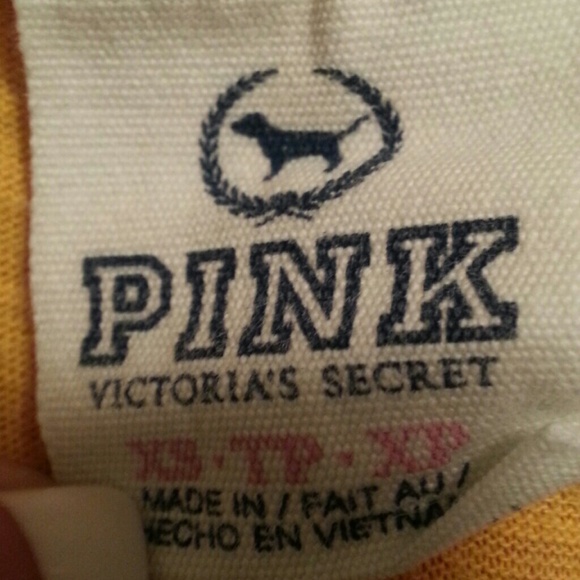 Limited Edition Mizzou colored VS PINK Tee! - Picture 2 of 3
