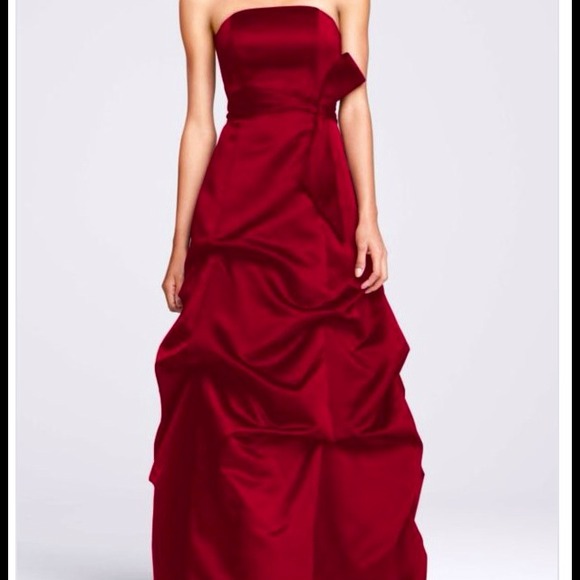 David's bridal bridesmaid dress