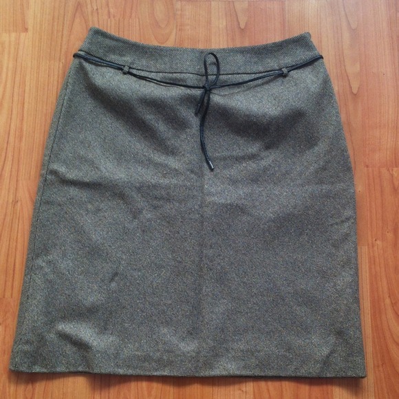 Great Fall Tweed Skirt, Princess Cut