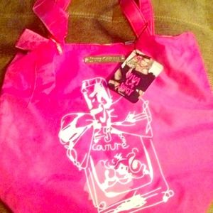 Juicy couture perfume tote bag