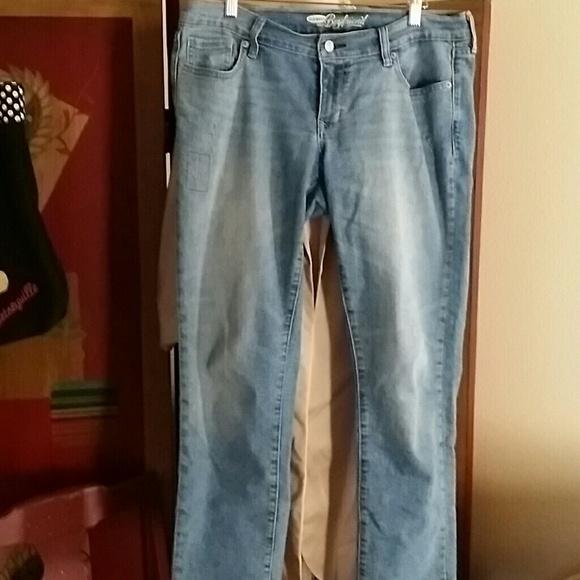 Jeans distressed Boyfriend cut Jeans
