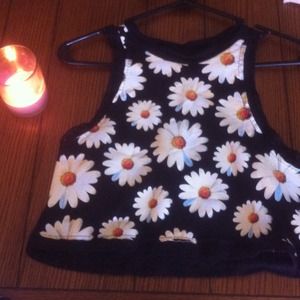 flower crop top 🌼🌼🌼