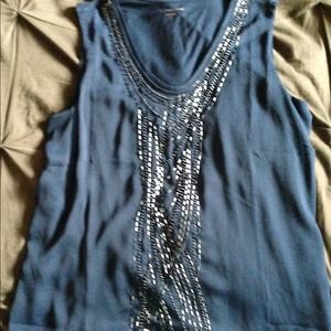 NWOT sequin tank