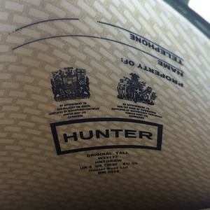 Hunter Shoes - Green Hunter "Original Tall" Rain Boots Hunter Shoes - Green Hunter "Original Tall" Rain Boots