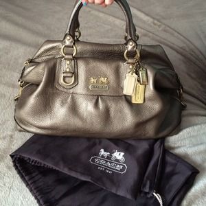 Coach Pewter Handbag