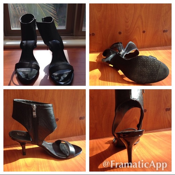 Black Sexy kitten heels by Levity