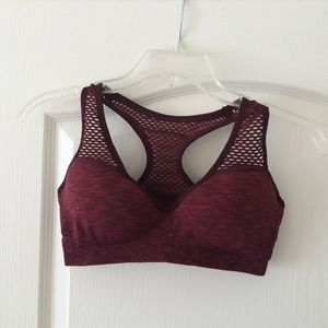 Heather Bordeaux sports bra