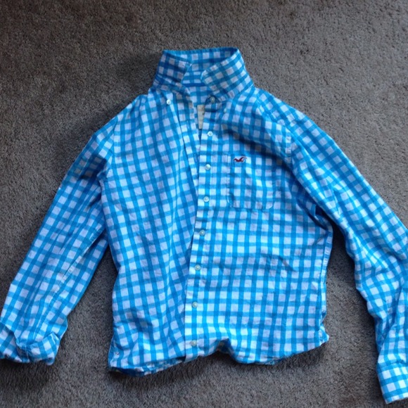 Checkered Hollister shirt