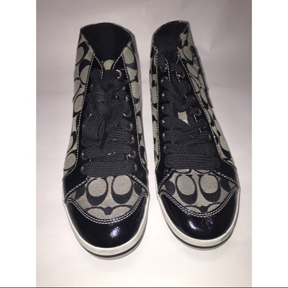 Coach tennis shoes.
