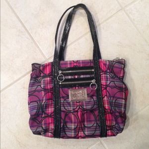 Poppy coach purse
