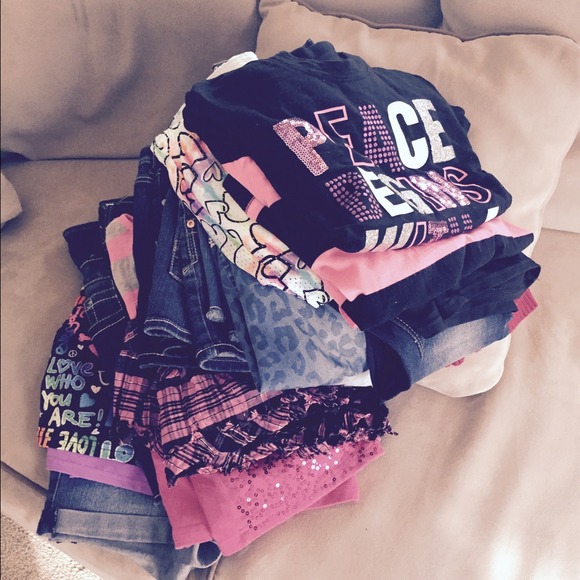 Lot of justice clothes