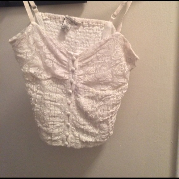 Lace crop top