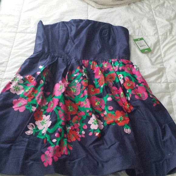 Lilly Pulitzer strapless dress