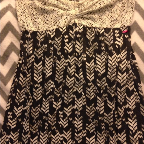 Strapless dress