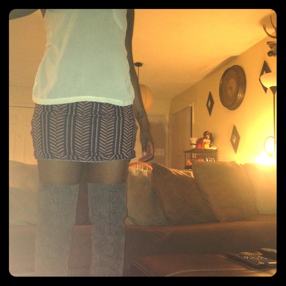 Bakers thigh high boots