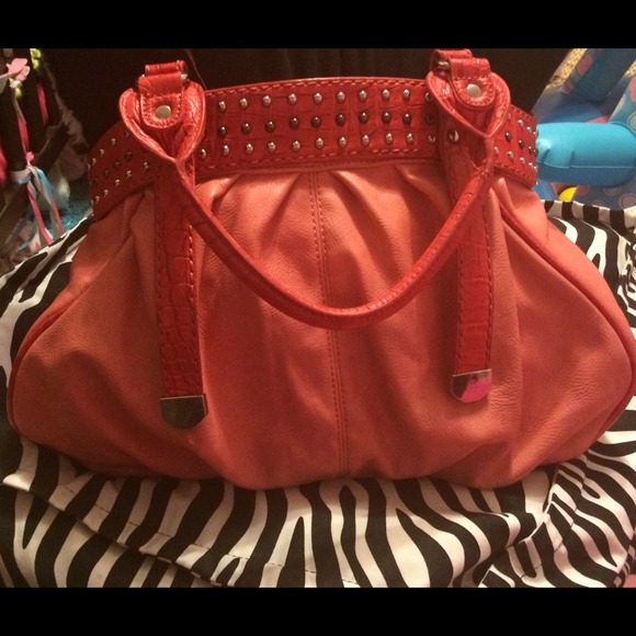Red & pink purse