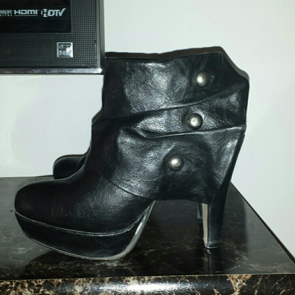 Black booties