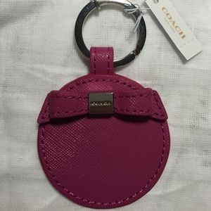 Coach Bow Mirror Key Ring
