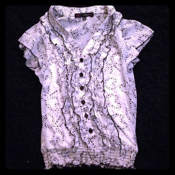 Star button up shirt✨