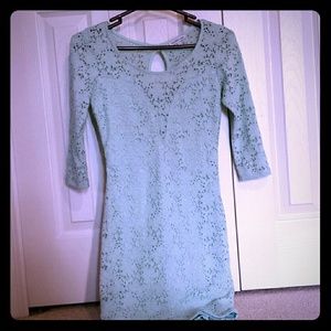 Lace Mint Dress