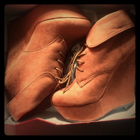 Lace up booties by Breckelle's