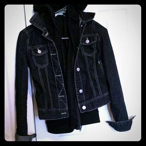 Hooded Jean Jacket