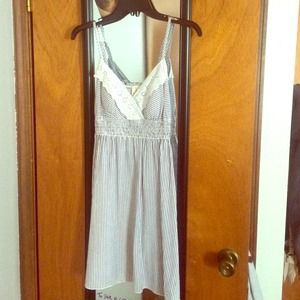 Striped Skater Dress