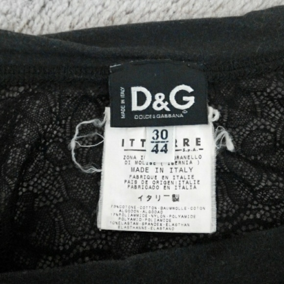Authentic D&G sheer back tank-top - Picture 4 of 4