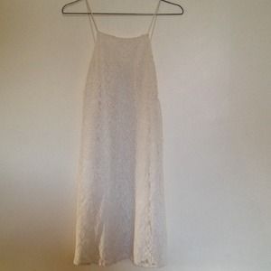 CREAM LACE DRESS FROM URBAN OUTFITTERS