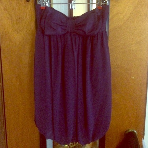 Purple dress