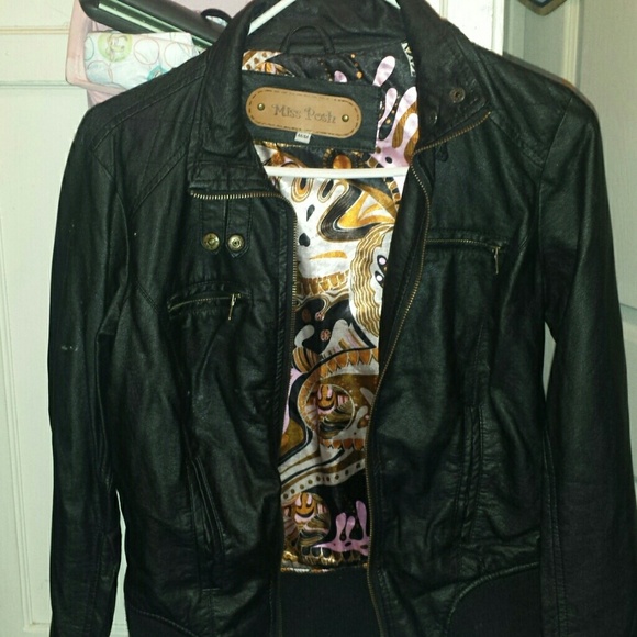 MISS POSH!! LIKE LEATHER JACKET!!