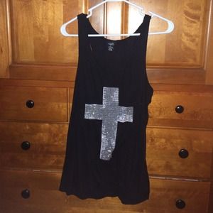 Cross tank top