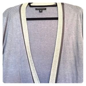 Banana Republic muted blue/grey cardigan